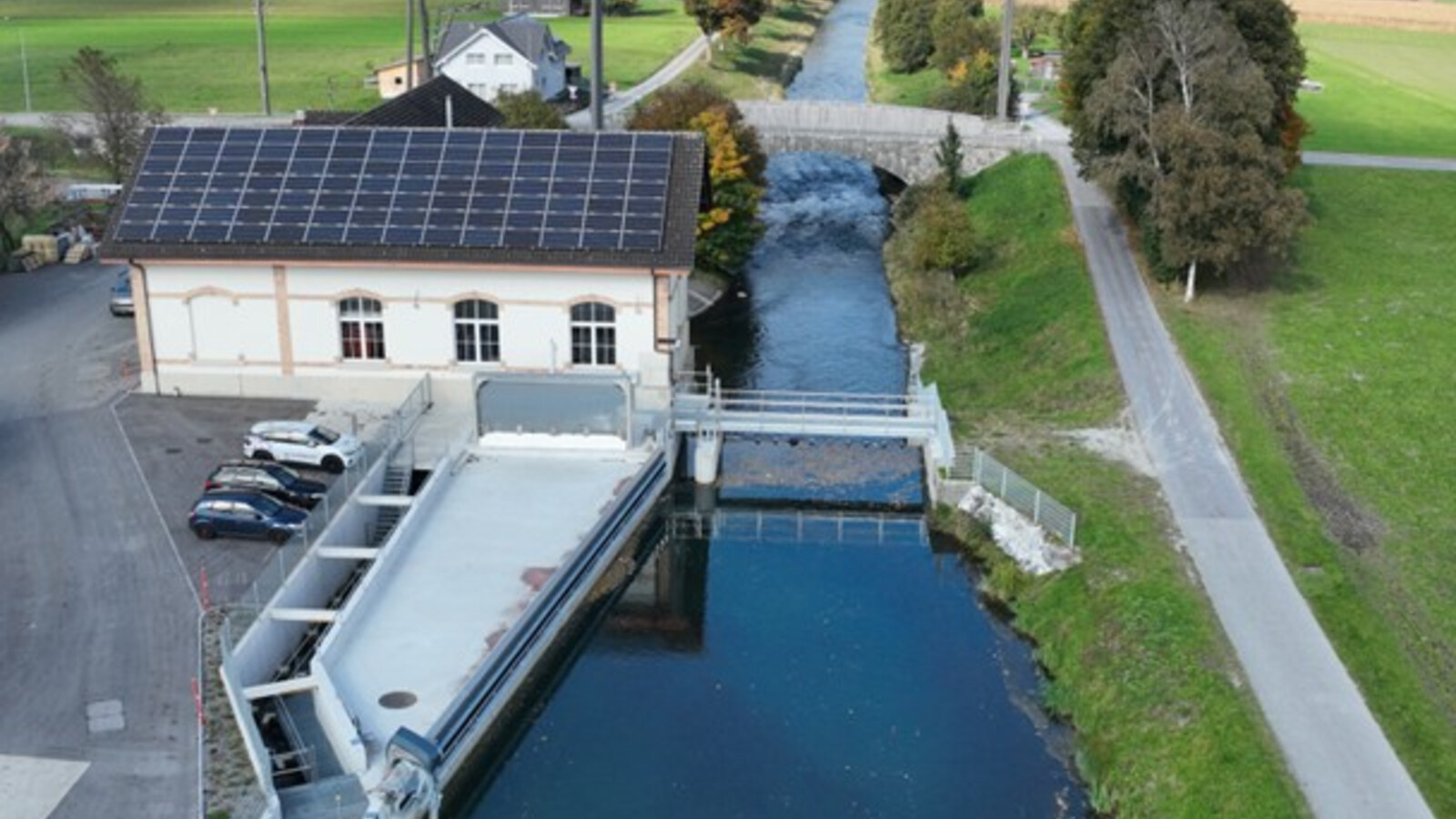 SAK: Ökologische Sanierung Kraftwerk Montlingen abgeschlossen