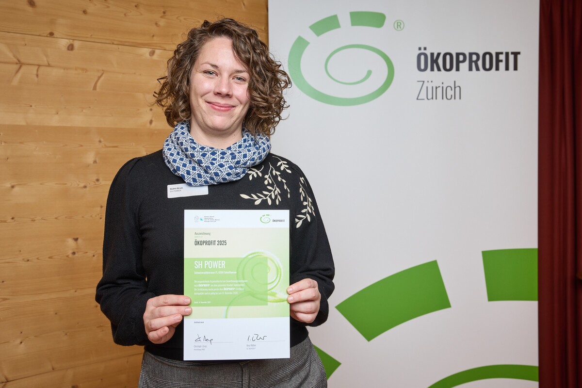 SH POWER: Erstes ÖKOPROFIT Umweltmanagement Zertifikat erhalten