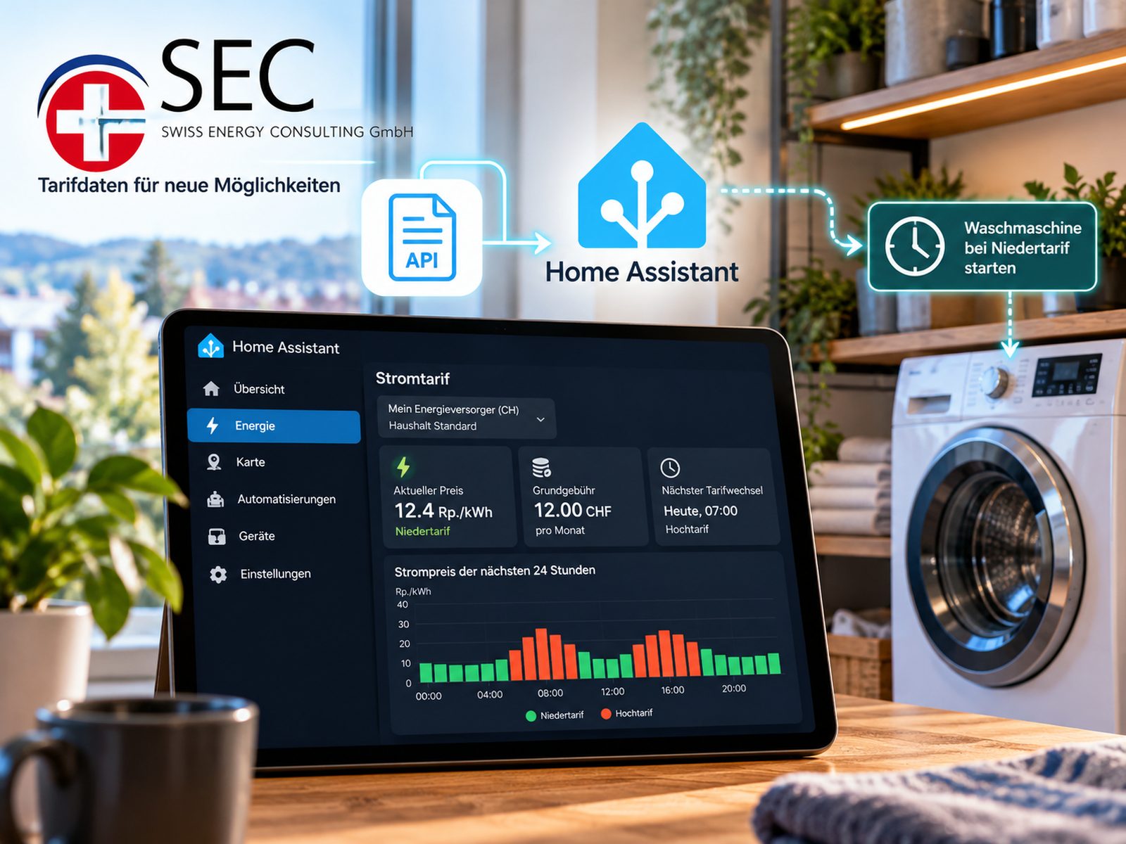 SEC Energy: Stromtarife werden im Smart Home nutzbar