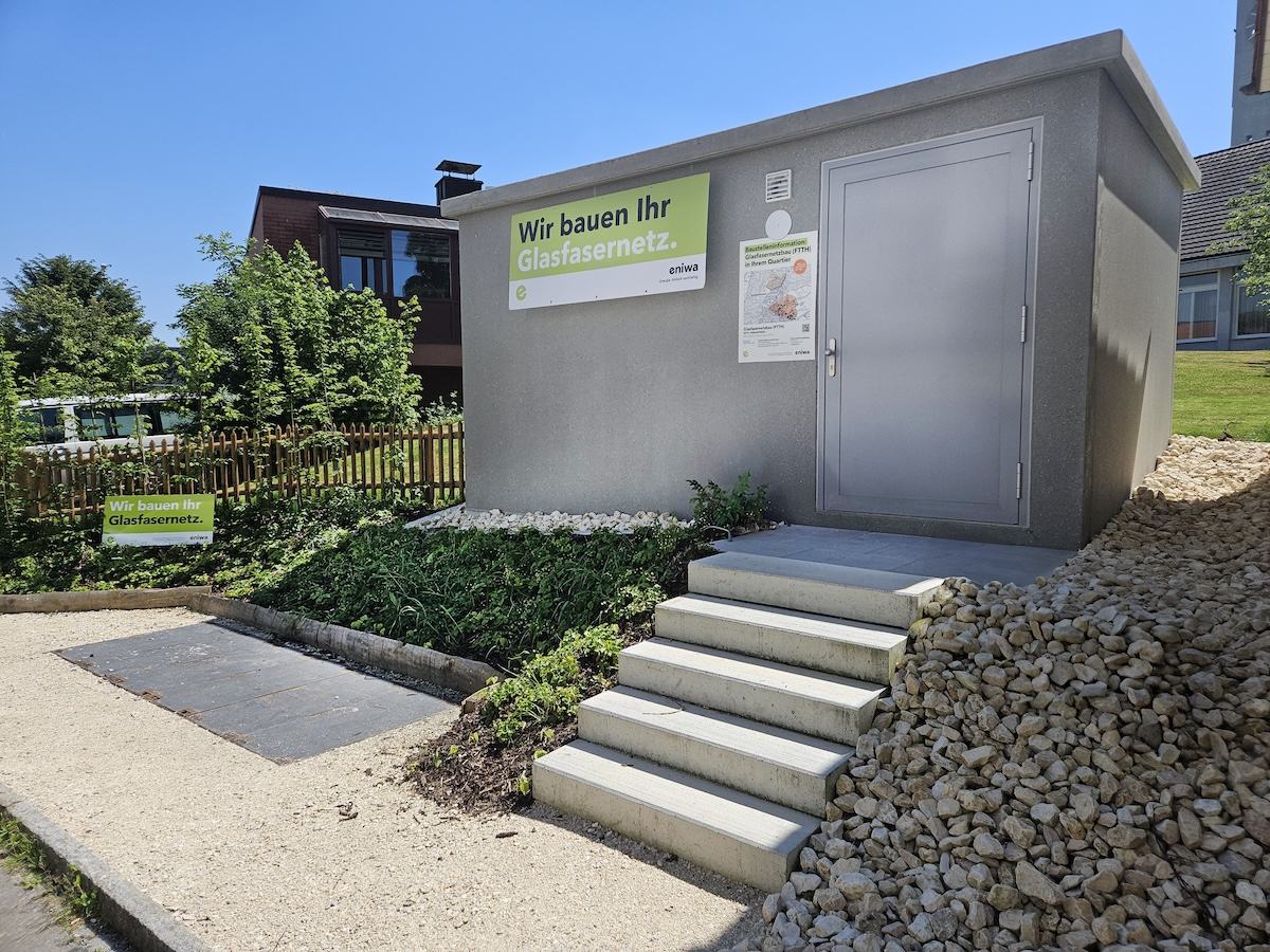 Fiberstation in Unterentfelden.