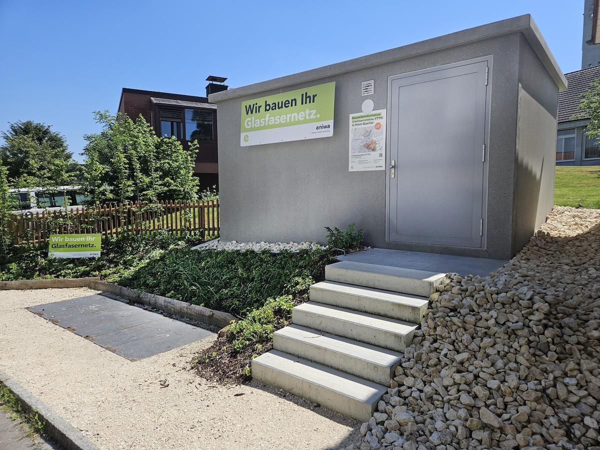 Fiberstation in Unterentfelden.