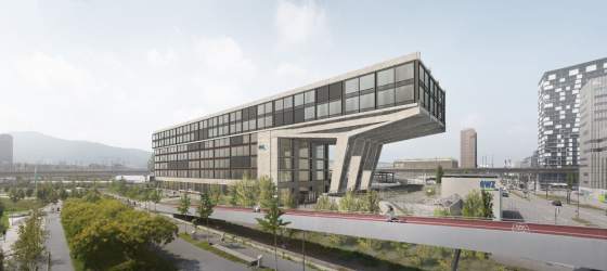 ewz Herdern: Betriebsgebäude im Rohbau und energetisch erneuert