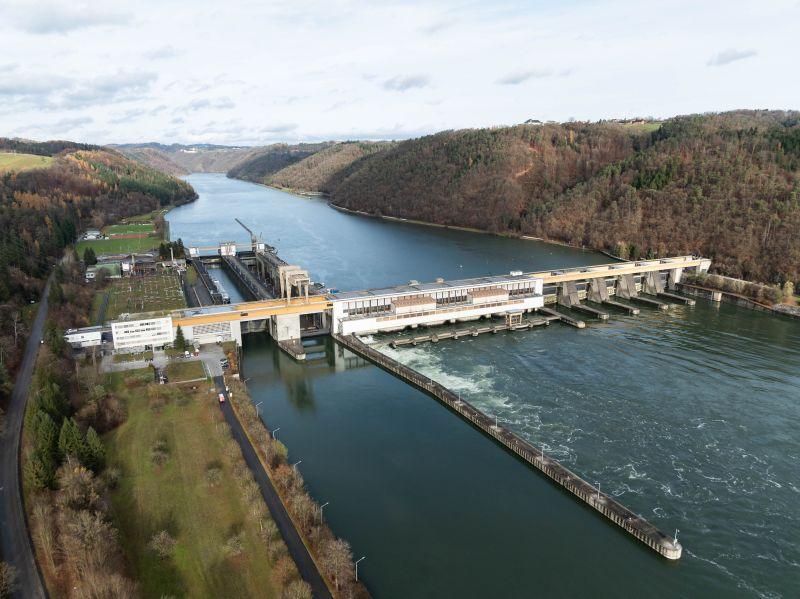 VERBUND-Kraftwerk Aschach an der Donau ©VERBUND