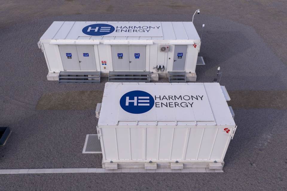 Batteriespeicherprojekt als Teil der europäischen Flexibilitätsstrategie von Alpiq und Harmony Energy