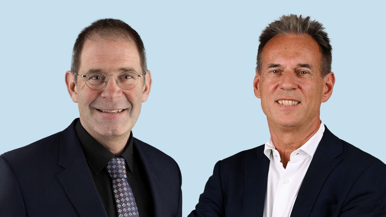  Die Aktionärsvertreter haben Adrian Honegger (links) und Christian Plüss als neue Mitglieder in den Verwaltungsrat der Alpiq Holding AG gewählt.