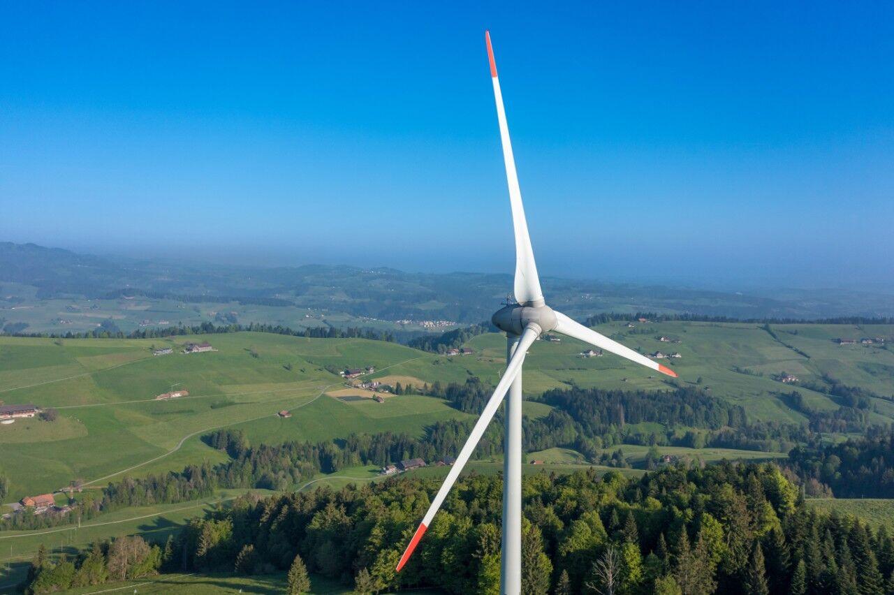 Axpo stoppt Windpark Flumserberg: Nach über einjähriger Windmessung reicht das Windpotenzial nicht für wirtschaftlichen Betrieb. (Bild: Axpo)
