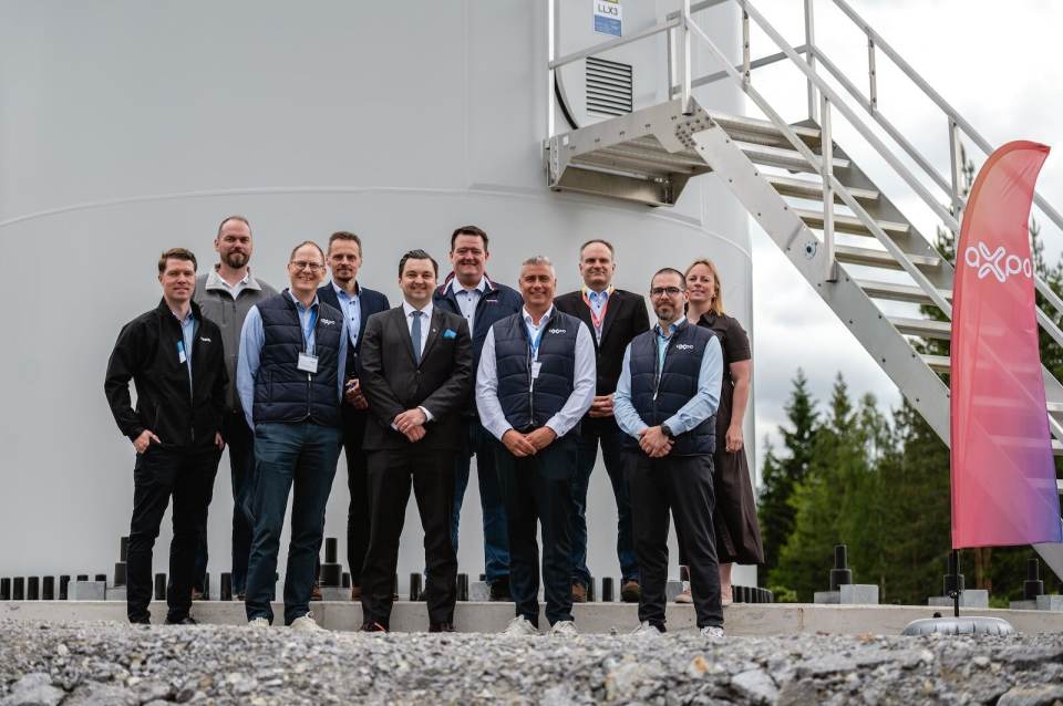 Axpo: Windpark Lålax liefert Strom in Finnland
