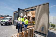Eniwa baut erste Holz-Trafostation im Aargau