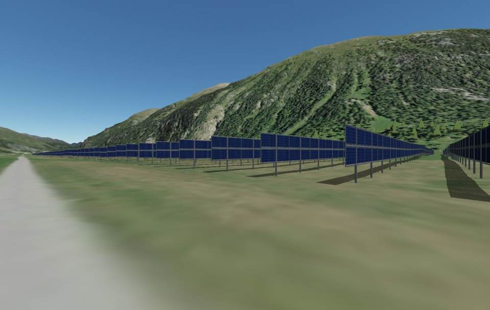 EWN steigt beim Solarkraftwerk Samedan ein