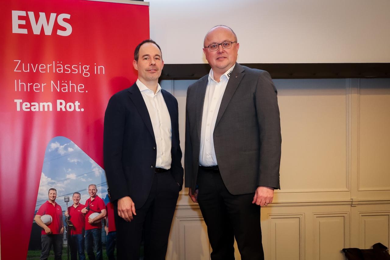 von links: Thomas Reithofer, Verwaltungsratspräsident, Roman Iten, Vorsitzender der Geschäftsleitung