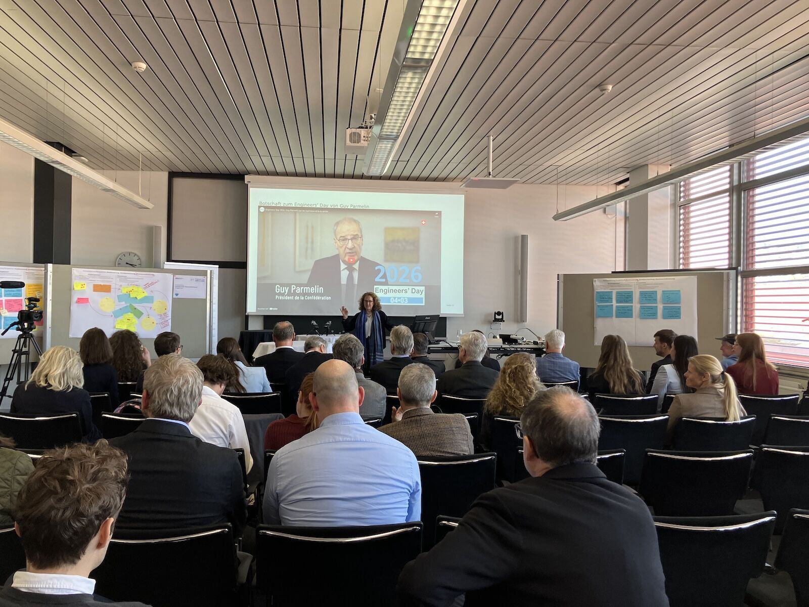 Grussbotschaft von Bundesrat Guy Parmelin zum Engineers' Day.