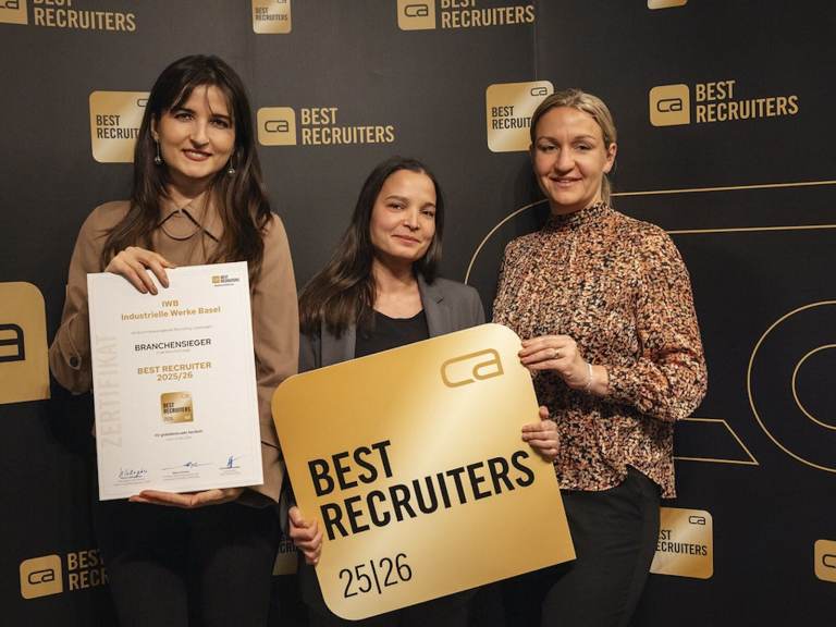 IWB gewinnt Best-Recruiters-Award in Energiebranche