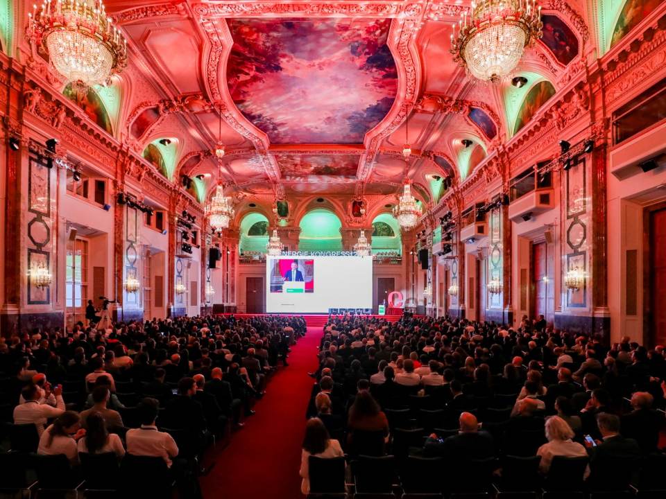 Oesterreichs Energie Kongress 2026 in der Wiener Hofburg mit mehr als 800 Teilnehmenden.