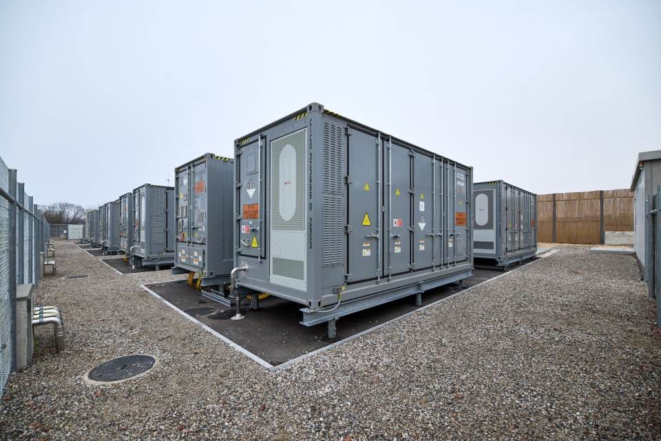 Grossbatteriespeicher von Primeo Energie in Kappel im Kanton Solothurn
