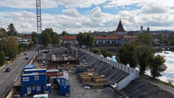 Eniwa baut Unterwerk Aarau nach BFE-Entscheid weiter