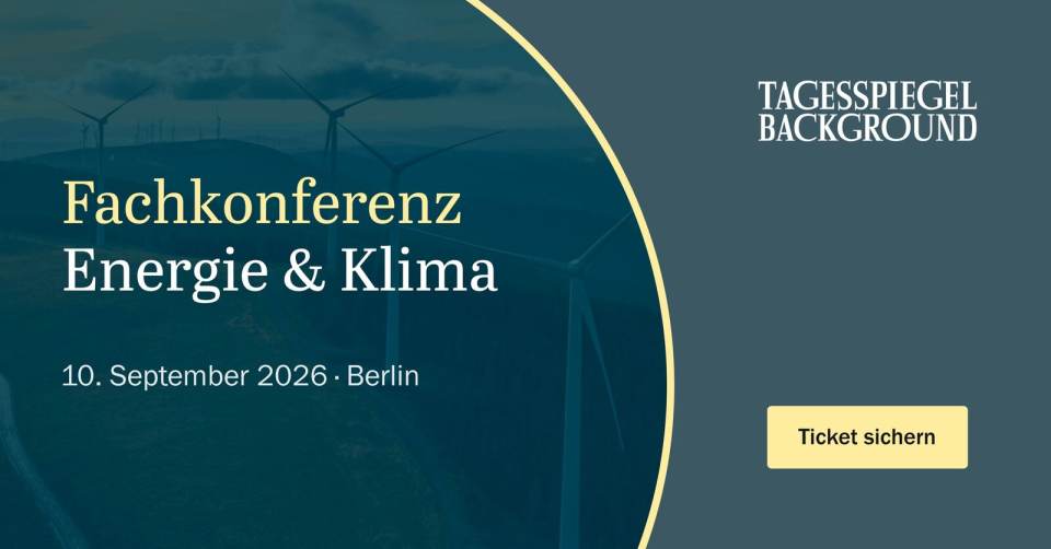 Fachkonferenz Energie und Klima zu Strommarkt, Wärmewende, Netzentgelten und sicherer Energieinfrastruktur
